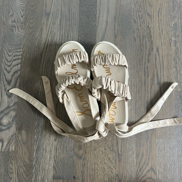 Sam Edelman Kerin Lace Up Sandals - Picture 10 of 11